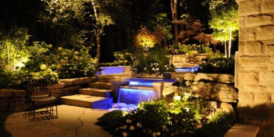 Outdoor Lighting Project near Fort Worth
