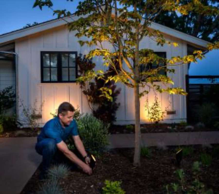 Landscape Illumination near Fort Worth